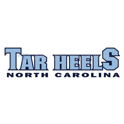 North Carolina Tar Heels Logo T-shirts Iron On Transfers N5516 - Click Image to Close